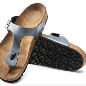 Birkenstock Gizeh Sandels -  Ice Pearl Onyx color
